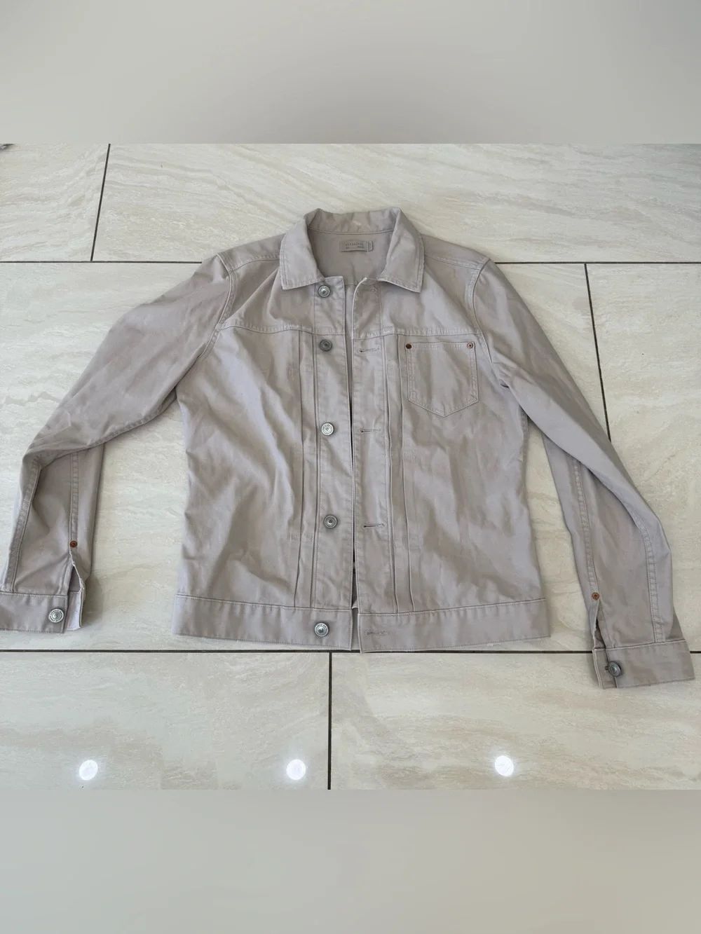 AllSaints Light Singel Denim Jacket